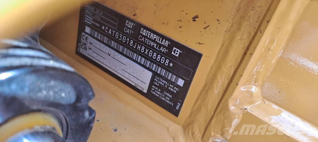 CAT 301.8 Miniekskavaatorid < 7 t
