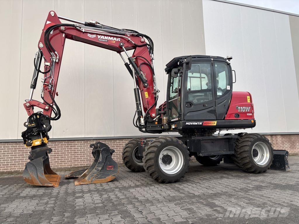 Yanmar YAN B110W Ratasekskavaatorid