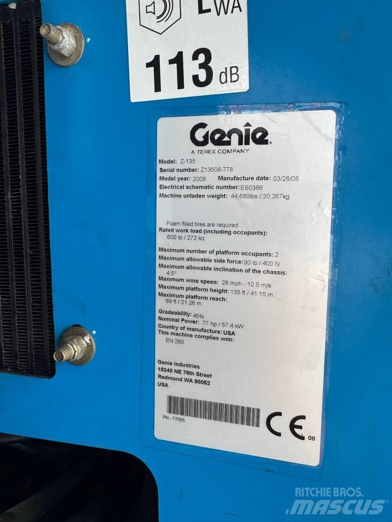 Genie Z 135/70 Iseliikuvad poomtõstukid