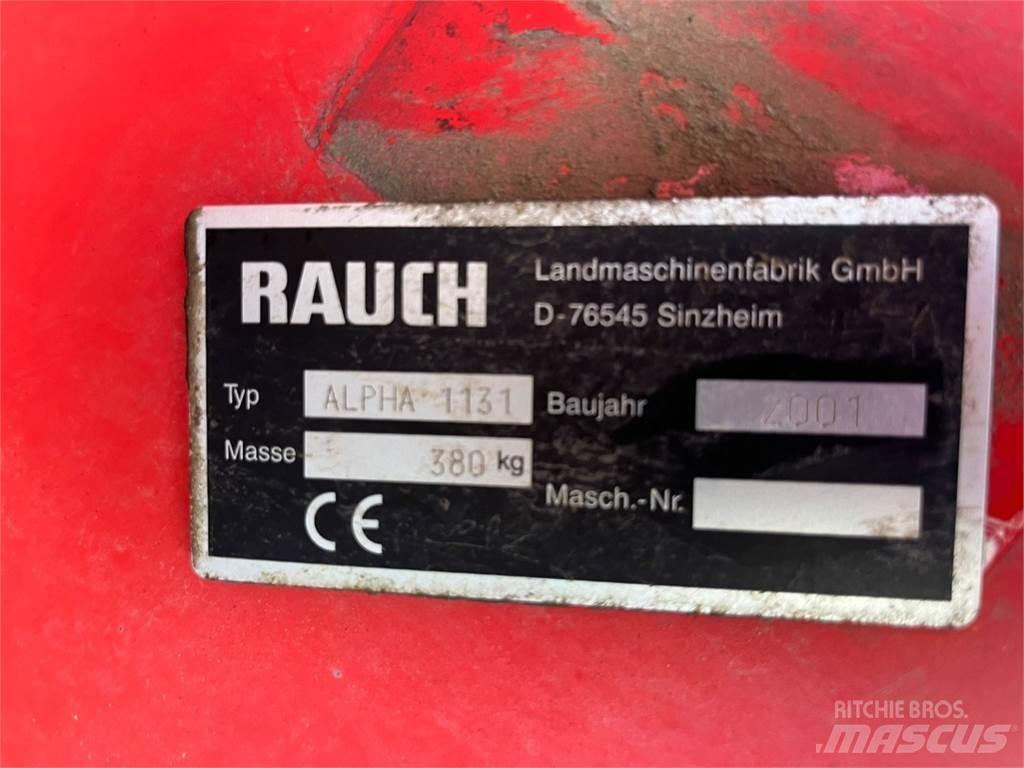 Rauch Alpha 1131 Mineraalväetise laoturid