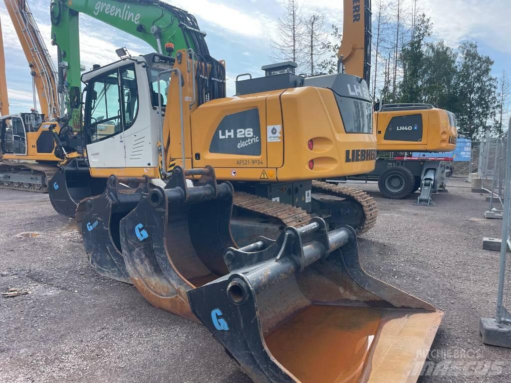 Liebherr LH 26 EC Roomikekskavaatorid