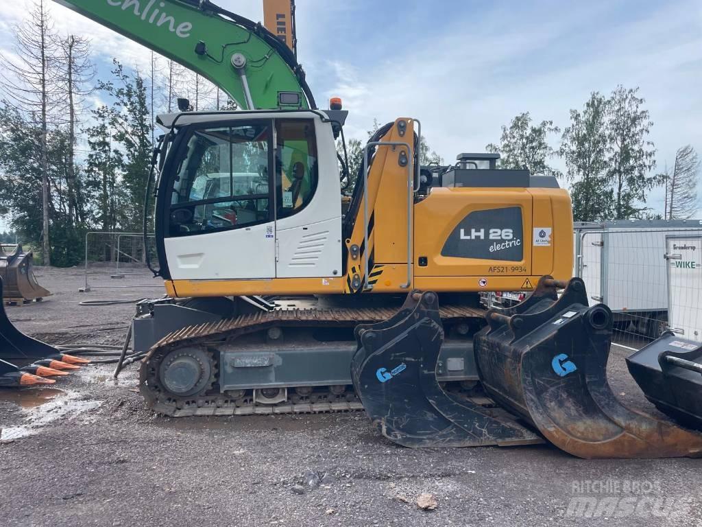 Liebherr LH 26 EC Roomikekskavaatorid