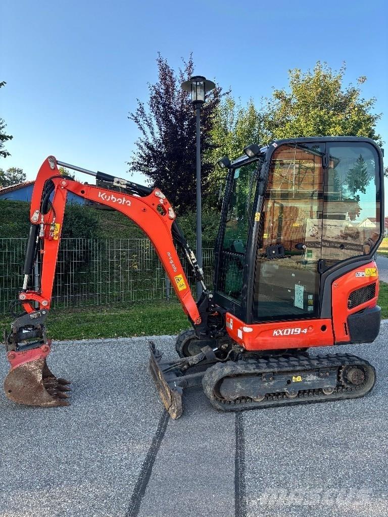 Kubota KX 019-4 Miniekskavaatorid < 7 t