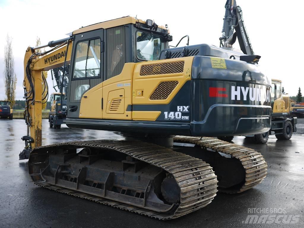 Hyundai HX 140 HW Roomikekskavaatorid