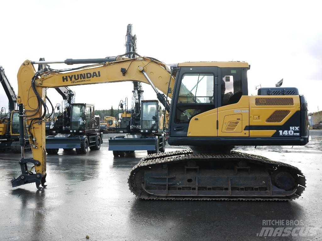 Hyundai HX 140 HW Roomikekskavaatorid