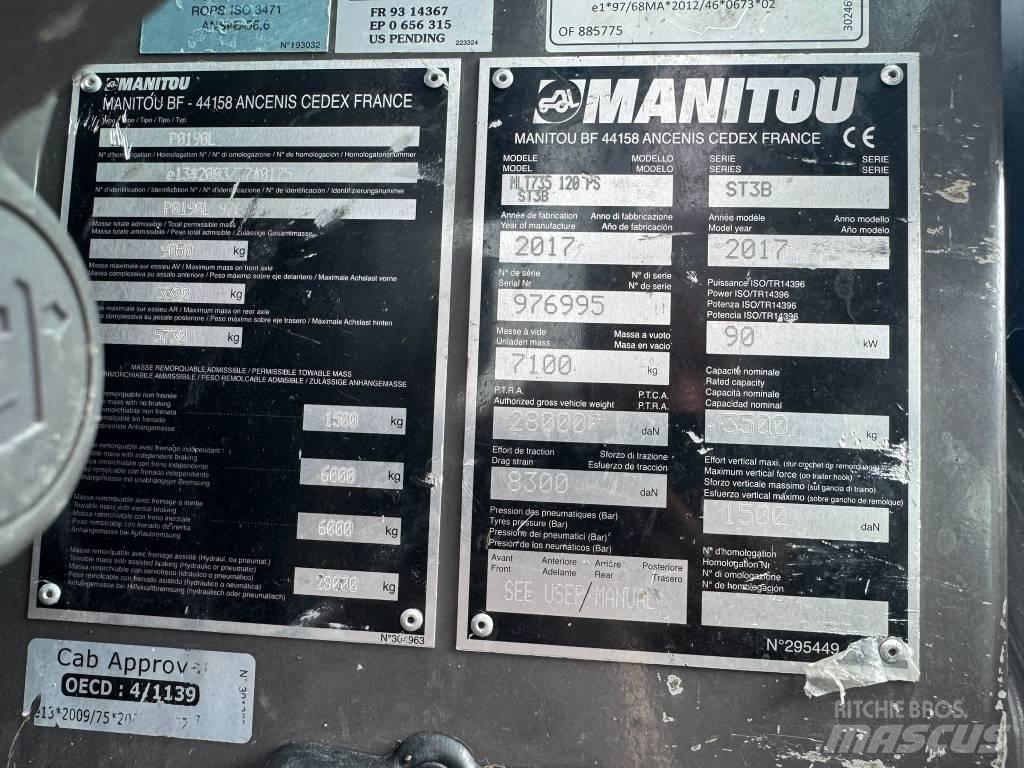 Manitou MLT 735-120 Põllumajanduslikud teleskoopkäitlejad