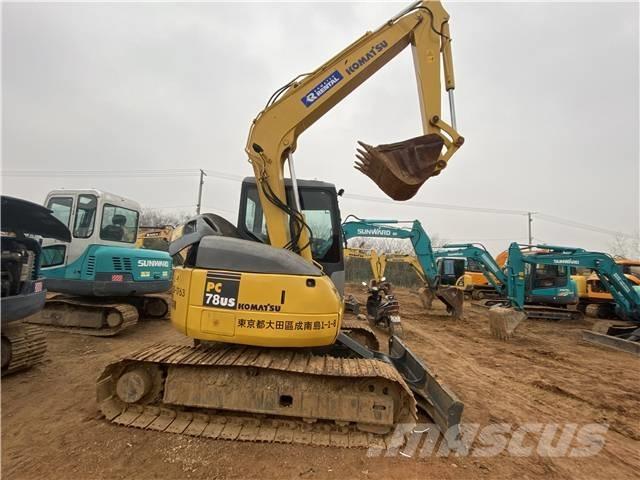 Komatsu pc78 Roomikekskavaatorid