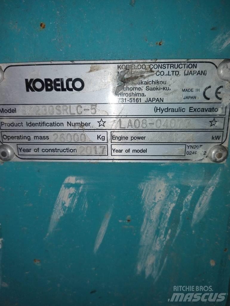 Kobelco 230 SR LC V Roomikekskavaatorid