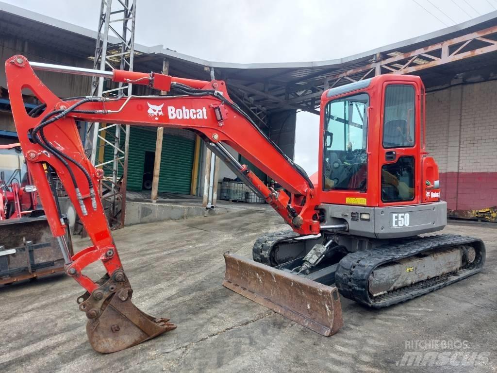 Bobcat E 50 EM Miniekskavaatorid < 7 t