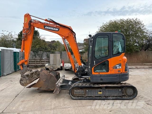 Doosan DX 63-3 Miniekskavaatorid < 7 t