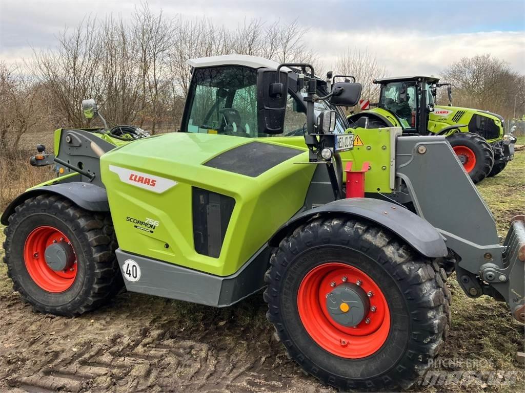 CLAAS SCORPION 756 Teleskooplaadurid