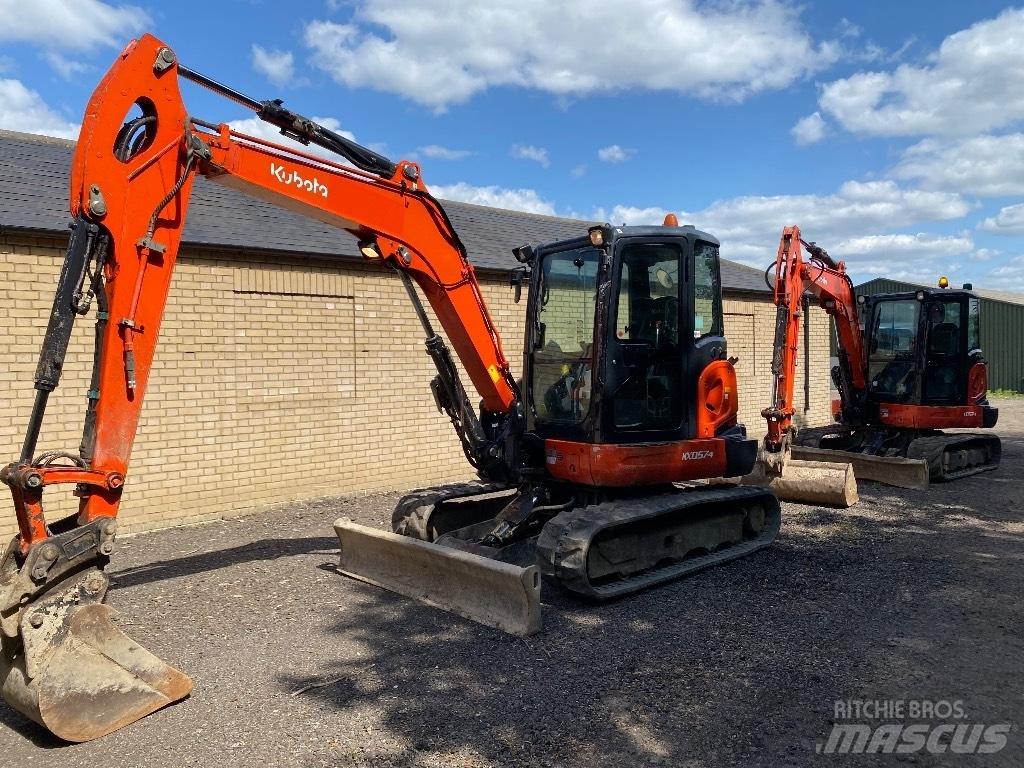 Kubota Kx057 Miniekskavaatorid < 7 t