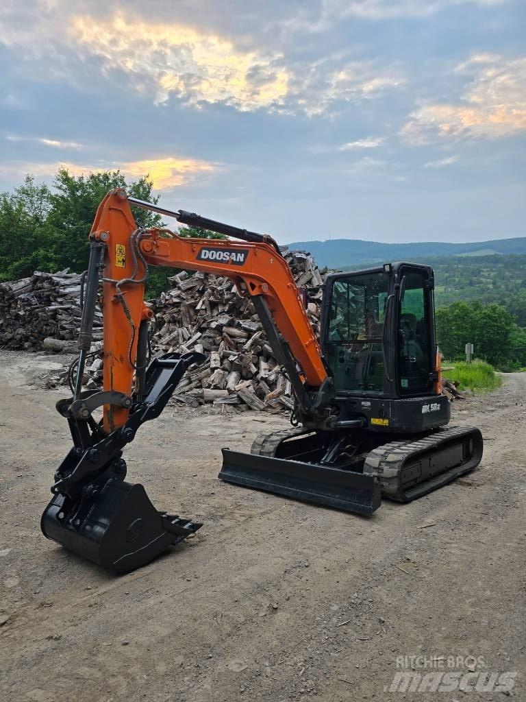 Doosan DX 50 Z Miniekskavaatorid < 7 t