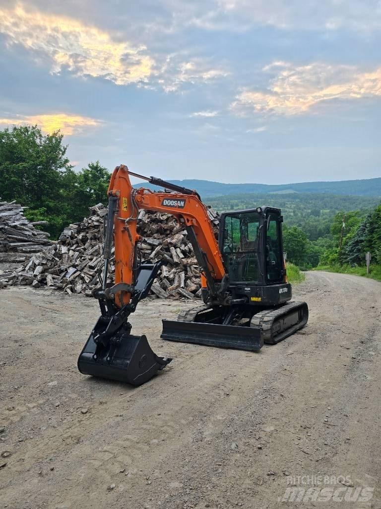Doosan DX 50 Z Miniekskavaatorid < 7 t
