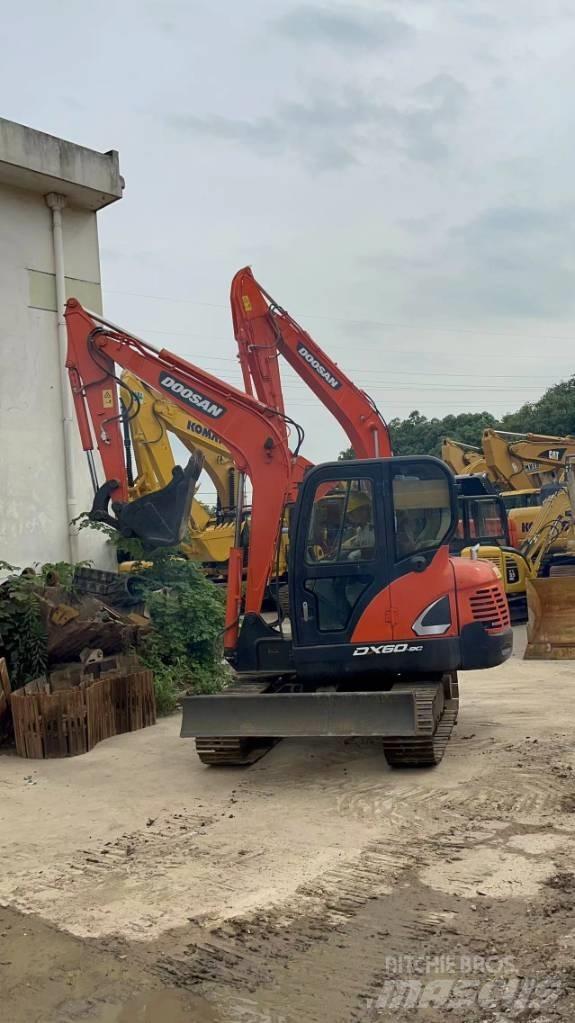 Doosan DX 60 Roomikekskavaatorid