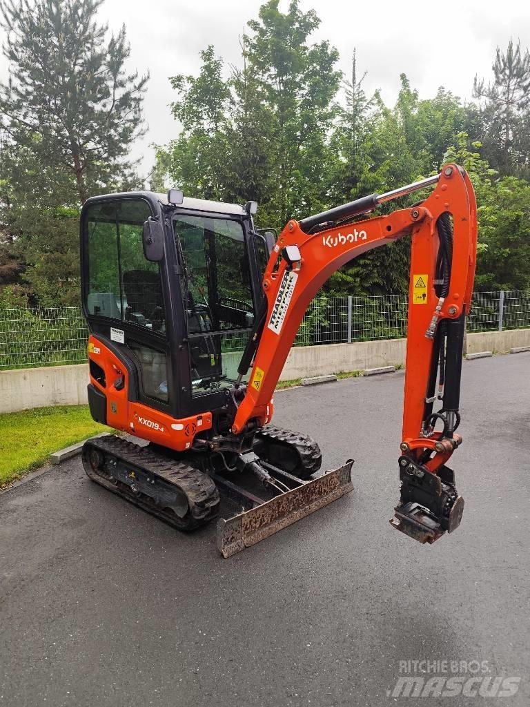 Kubota KX 019-4 Miniekskavaatorid < 7 t