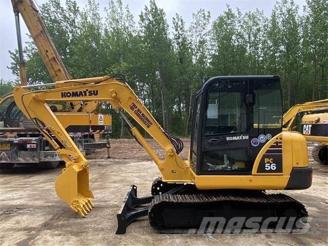 Komatsu PC56-7 Roomikekskavaatorid