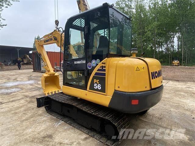 Komatsu PC56-7 Roomikekskavaatorid