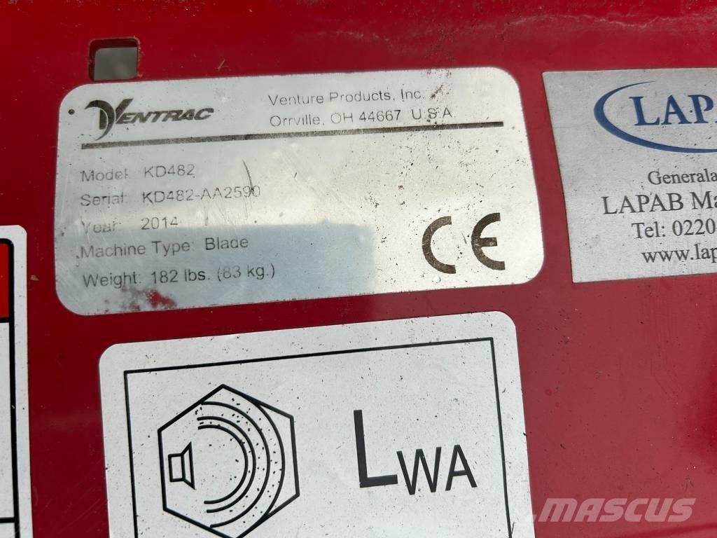 Ventrac KD482 Pinnaselõikurid