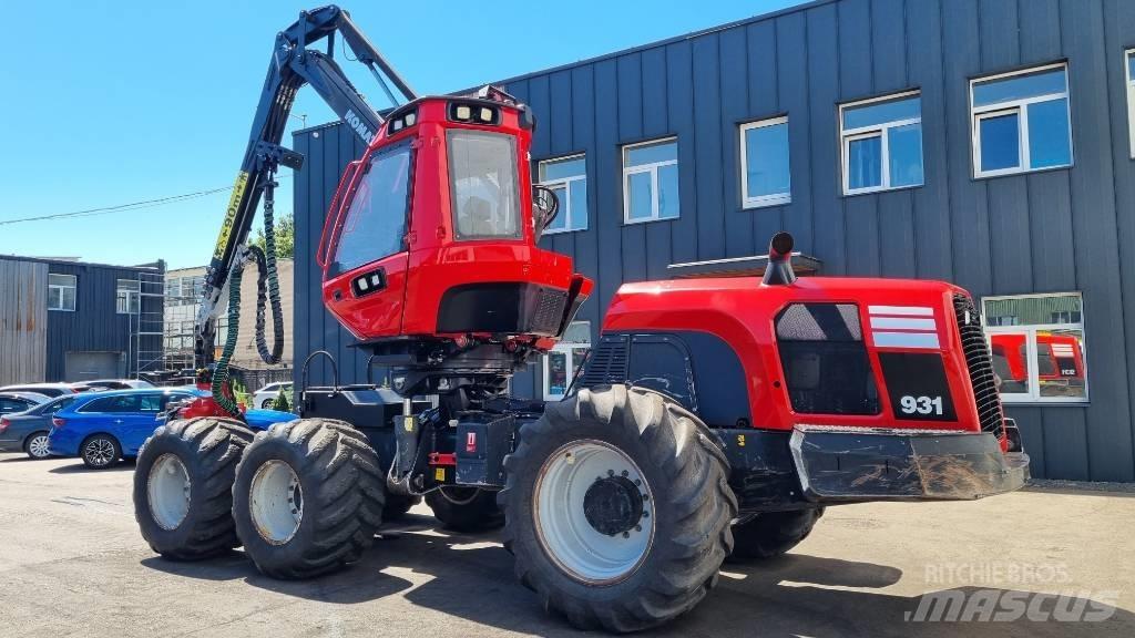 Komatsu 931 Harvesterid