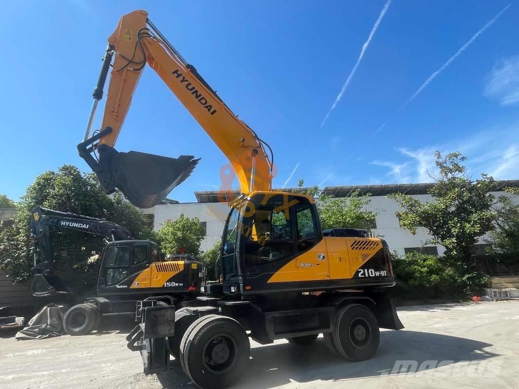 Hyundai R210W Ratasekskavaatorid