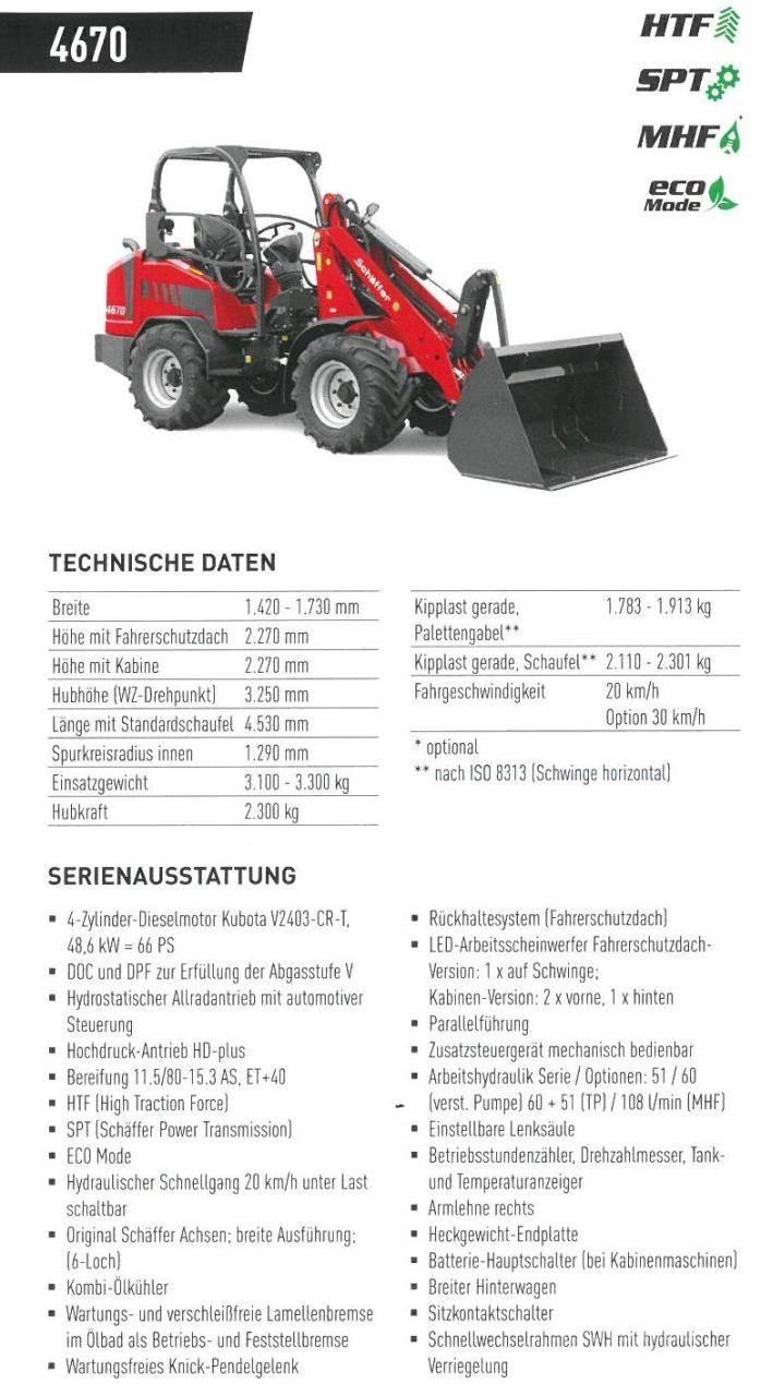 Schäffer 4670 Väikelaadurid