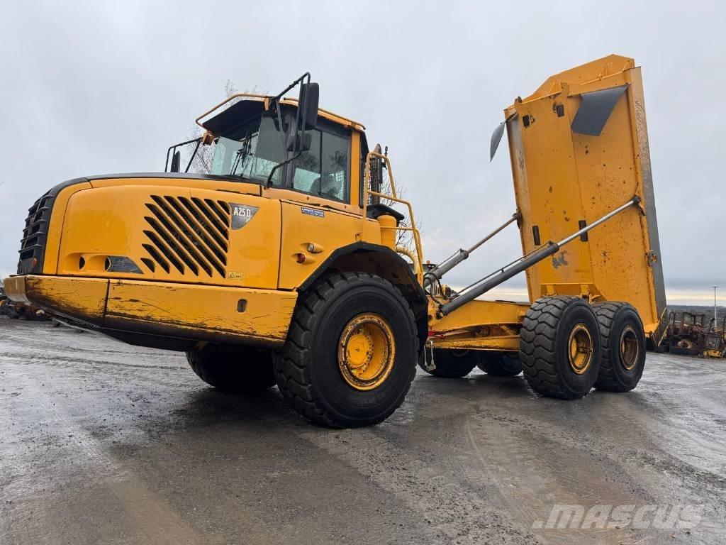 Volvo A 25 D Liigendraamiga pinnaseveokid