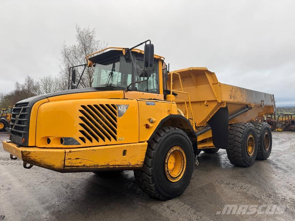 Volvo A 25 D Liigendraamiga pinnaseveokid