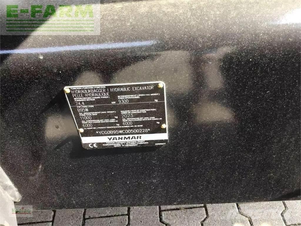 Yanmar b95w/5 Ratasekskavaatorid