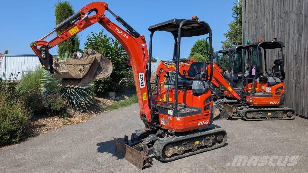 Kubota U 17-3 Miniekskavaatorid < 7 t