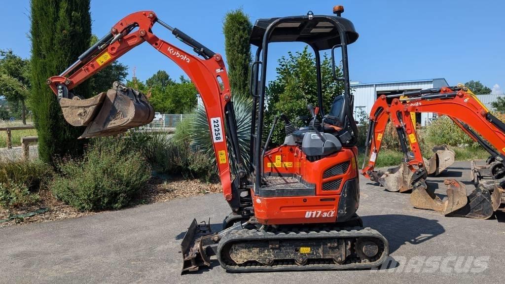 Kubota U 17-3 Miniekskavaatorid < 7 t