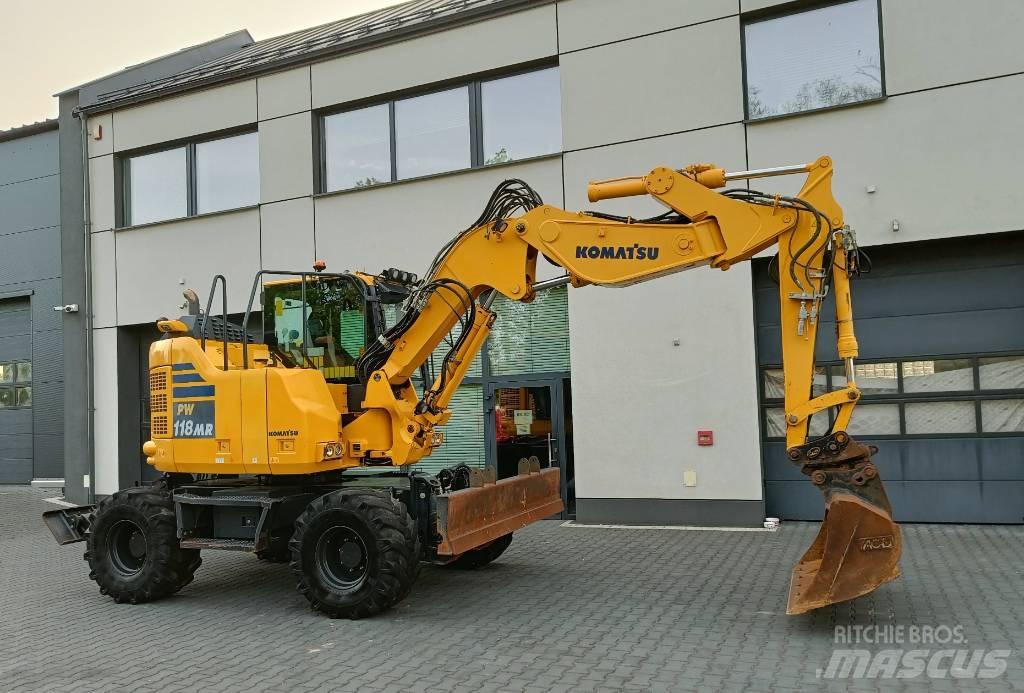 Komatsu PW118 MR-11 Ratasekskavaatorid