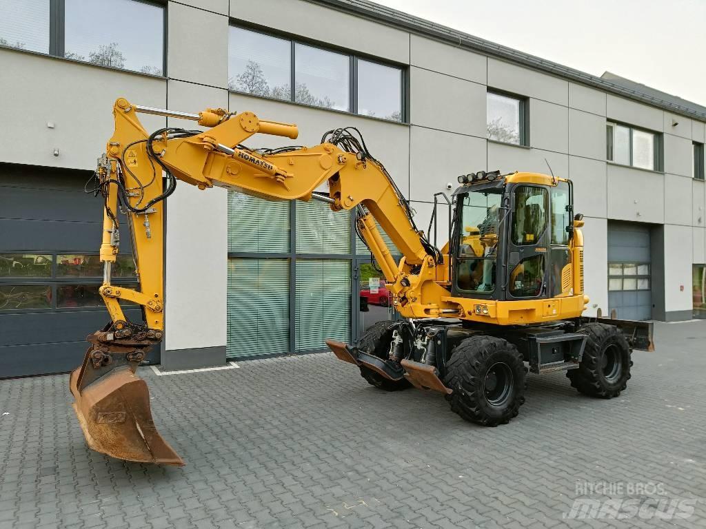 Komatsu PW118 MR-11 Ratasekskavaatorid
