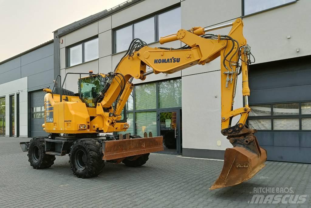 Komatsu PW118 MR-11 Ratasekskavaatorid