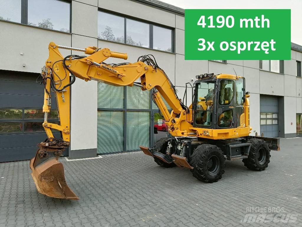 Komatsu PW118 MR-11 Ratasekskavaatorid