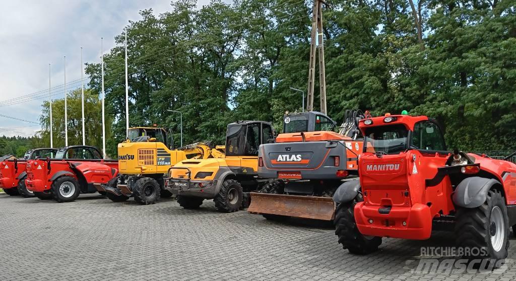 Komatsu PW118 MR-11 Ratasekskavaatorid