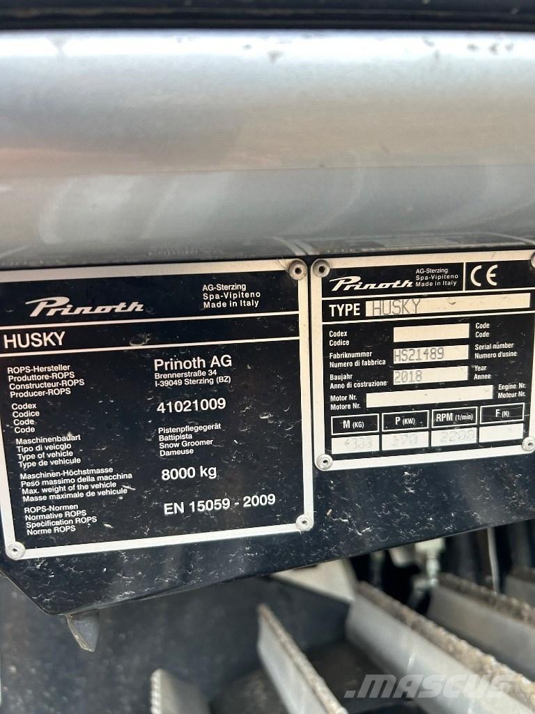 Prinoth Husky Lumekoristusmasinad
