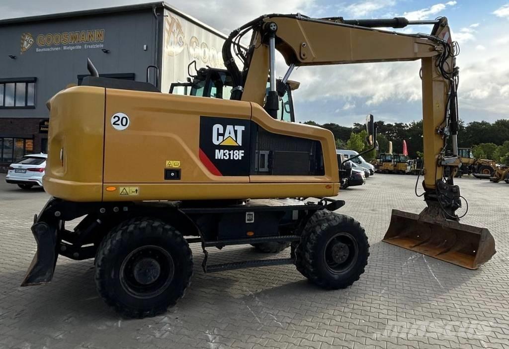 CAT M 318 F Ratasekskavaatorid