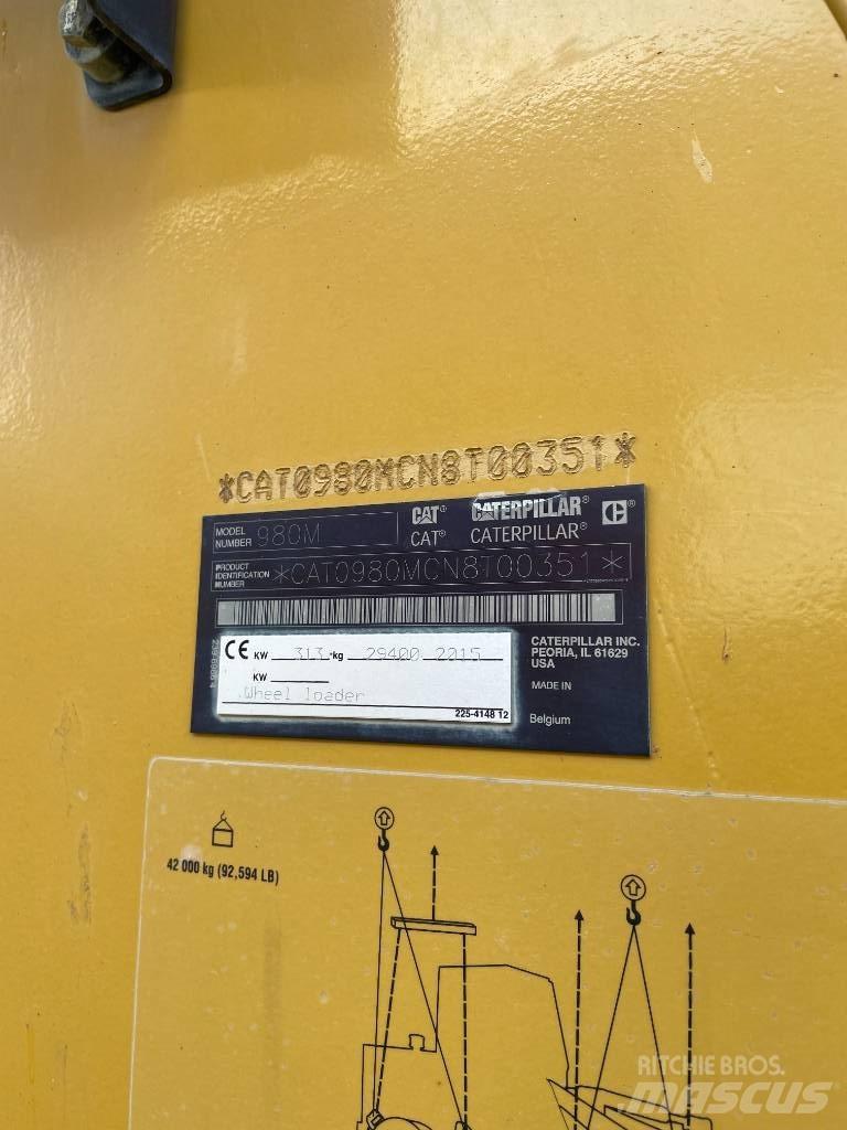 CAT 980M Rataslaadurid