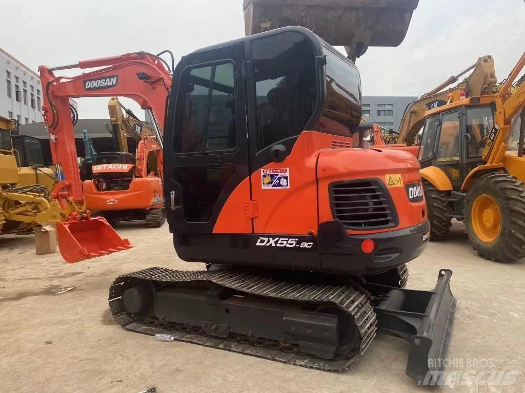 Doosan DX 55-9C Miniekskavaatorid < 7 t