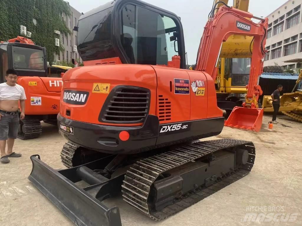 Doosan DX 55-9C Miniekskavaatorid < 7 t
