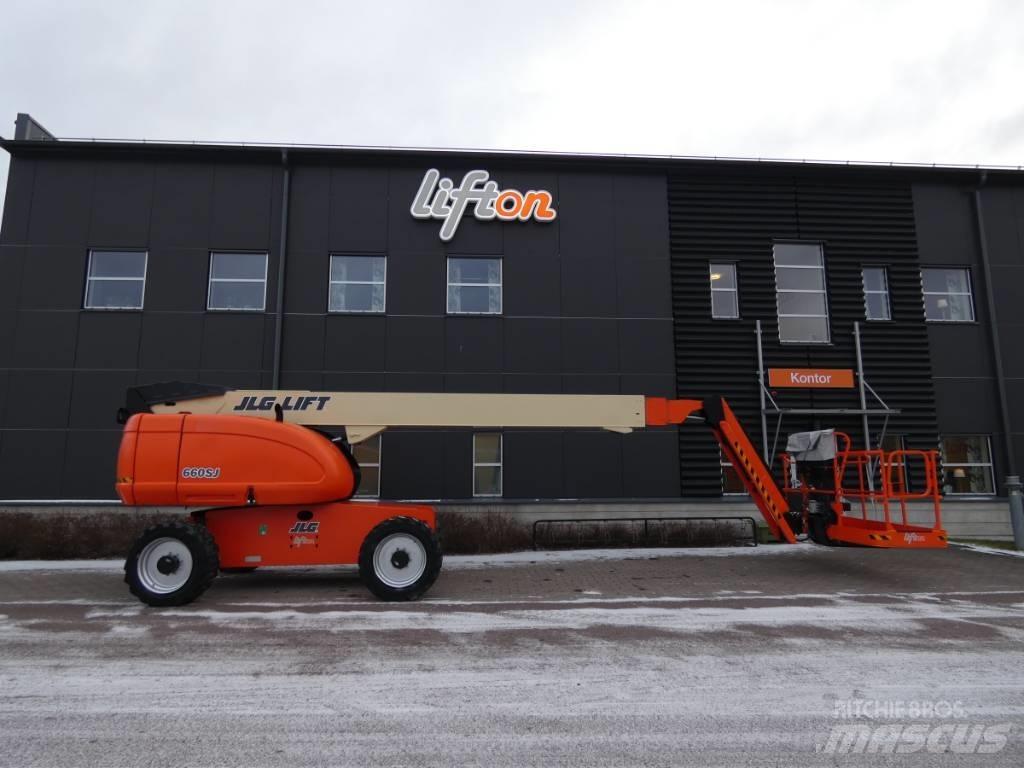 JLG 660 SJ Bomlift Iseliikuvad poomtõstukid