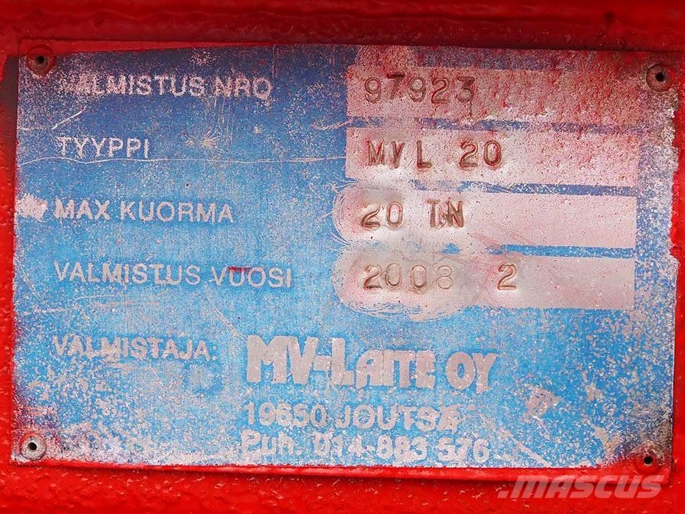 Sisu CK 16 M Trossüsteemiga vahetuskere veokid