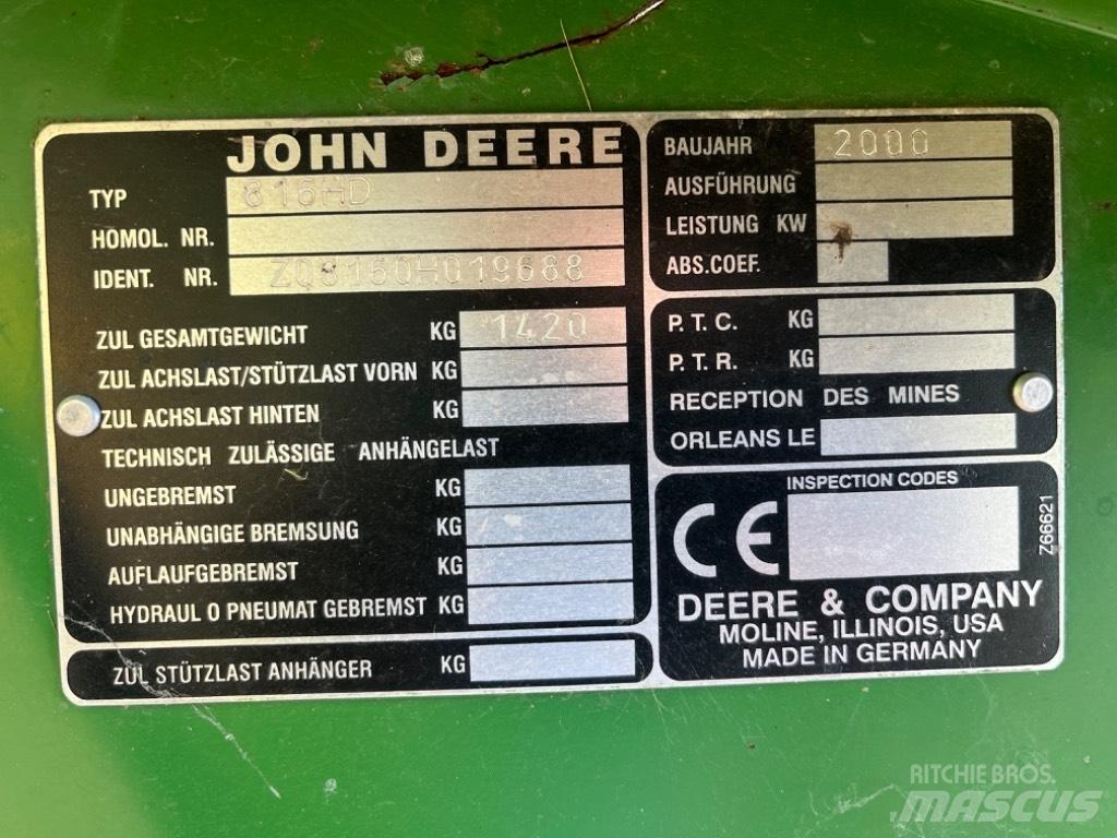 John Deere 2256 Teraviljakombainid