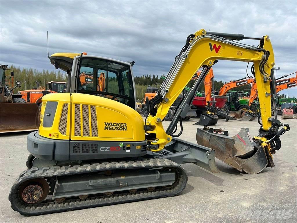 Wacker Neuson EZ80 Roomikekskavaatorid