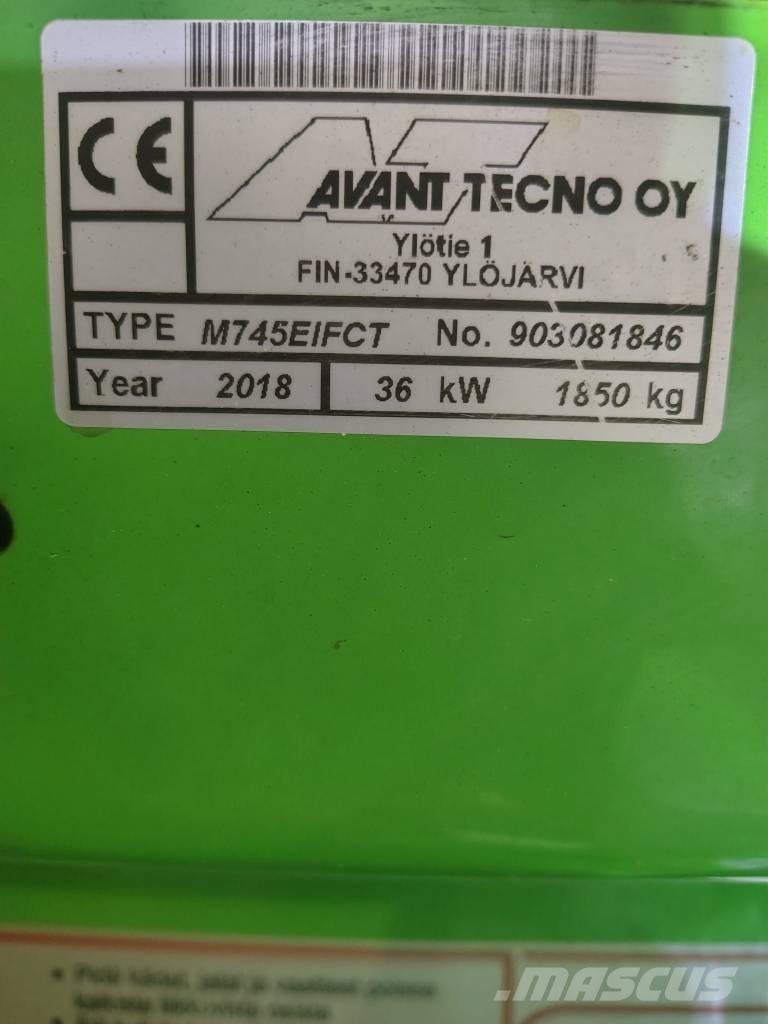 Avant 745 Väikelaadurid