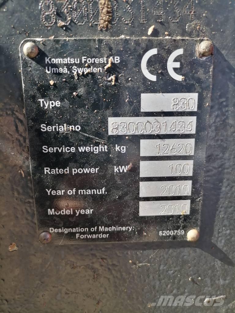 Valmet 830.3 Forwarderid