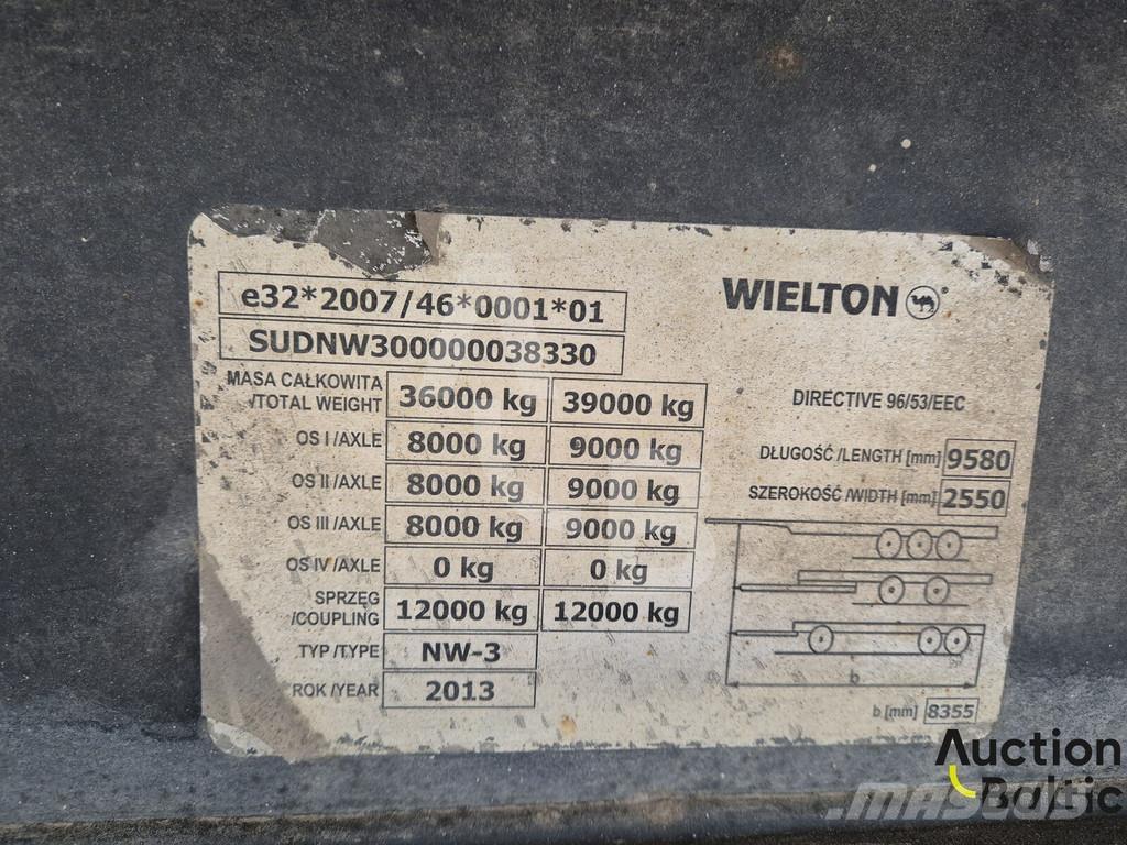 Wielton NW-3 Tentpoolhaagised