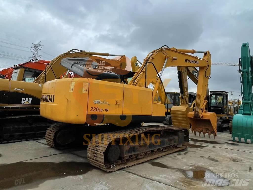 Hyundai Robex 220-7 Roomikekskavaatorid