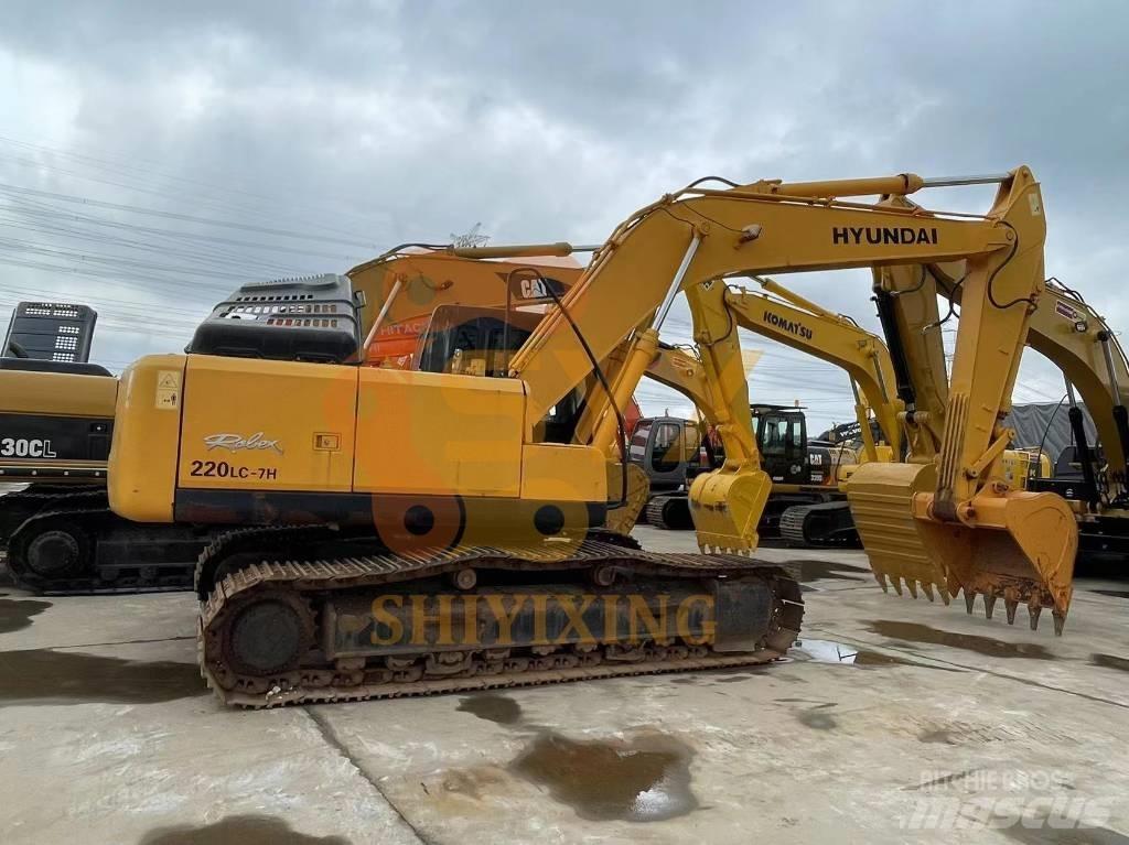 Hyundai Robex 220-7 Roomikekskavaatorid